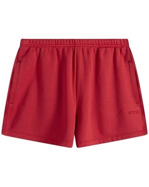 Skims Cotton Fleece Classic Short - Red