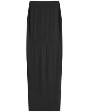 Skims Soft Lounge Long Skirt - Black