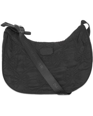 Damson Madder Crescent Bag - Black
