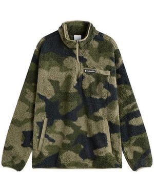 Columbia Rugged Ridge High Pile Half Zip Fleece - Green