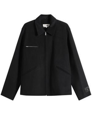 Maison Margiela Mm6 Double Faced Jacket - Black