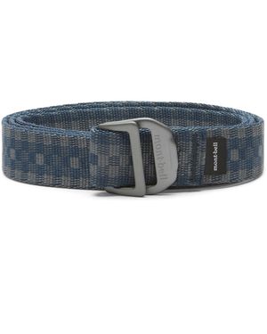 Montbell Aluminum Buckle Web Belt - Grey