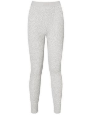 Skims Cotton Rib Legging - Gray