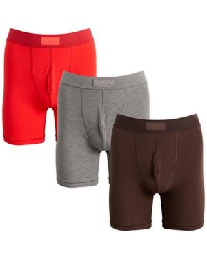 Skims Cotton Boxer Brief 5" - Multicolour