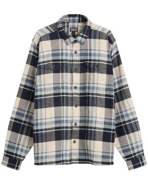 Patagonia Fjord Flannel Shirt - Grey