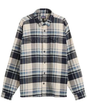 Patagonia Fjord Flannel Shirt - Grey