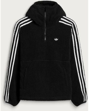 adidas X Jennie Hooded Fleece Jacket - Black
