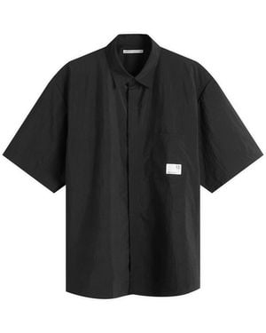 Uniform Experiment Crystal Nylon Ventilation Shirt - Black