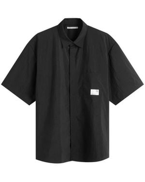 Uniform Experiment Crystal Nylon Ventilation Shirt - Black