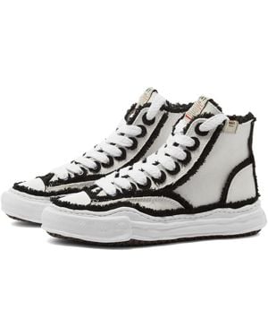Maison Mihara Yasuhiro Peterson High Original Sole Overhangi Trainers - Metallic