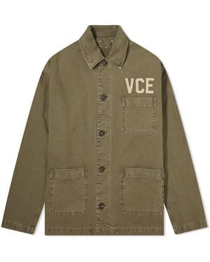 Golden Goose Garment Dyed Overshirt - Green