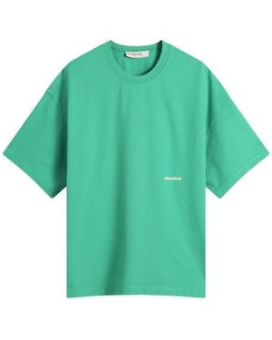 About Blank 20Th Anniversary Box T-Shirt - Green