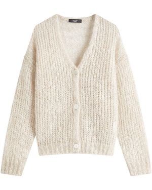Weekend by Maxmara Pontiac Knitted Cardigan - White