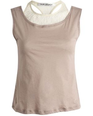 Our Legacy Swim Tank Top - Brown