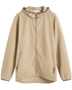 NANGA Dot Air Comfy Zip Parka Jacket - Natural