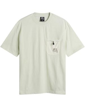 KARMA8A Front Pocket T-Shirt - White