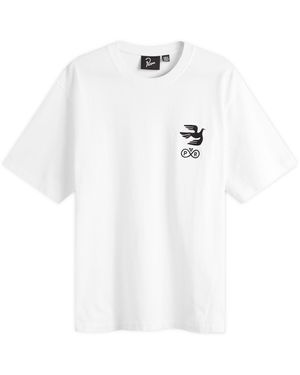 by Parra Infinite Bird Logo T-Shirt - White
