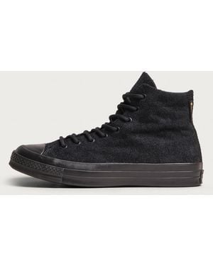 Converse Chuck Taylor 1970S Gore-Tex Hairy Suede Sneakers - Black