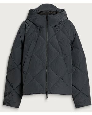 About Blank Puffer Jacket - Black