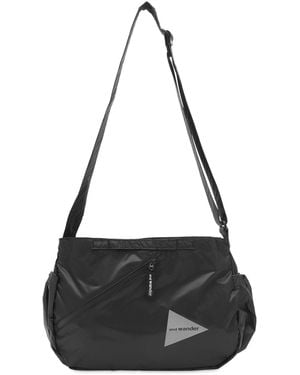and wander Sil Shoulder Bag - Black