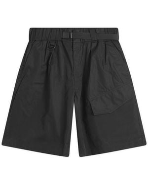 Y-3 Cotton Blend Shorts - Black
