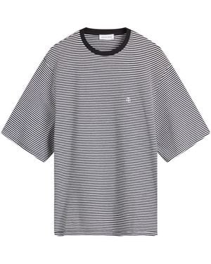 Anine Bing Bo Striped T-Shirt - Grey