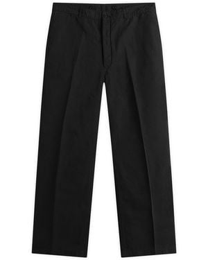 Kaptain Sunshine Gaba. Buckleback Work Trousers - Black