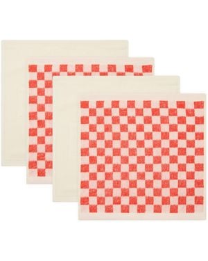 BAINA Face Cloth Gift Set - Red