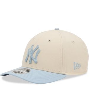 KTZ New York Yankees Side Script 9Forty Adjustable Cap - White