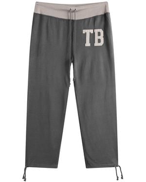 Beams Boy Logo Easy Pants - Gray