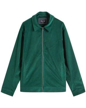 Dime Cord Zip Jacket - Green