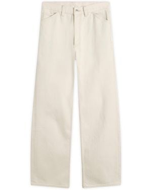 Drake's Selvedge Denim Painter Pant - Natural