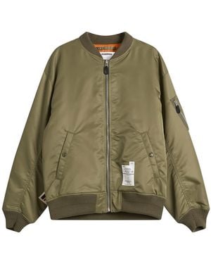 Neighborhood Mod Patch Ma-1 Flight Jacket - Green