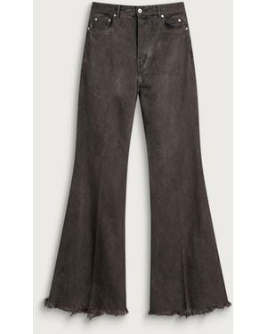 Rick Owens Bolan Bootcut Jeans - Gray
