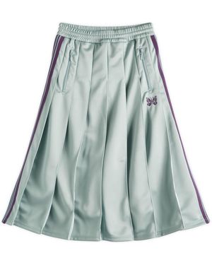 Needles Pleated Track Skirt - Blue