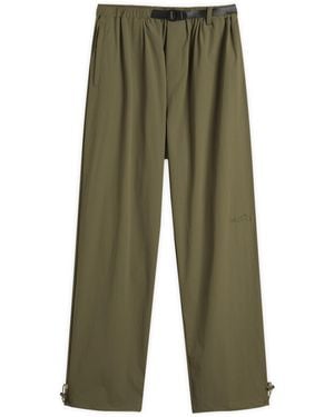 Mellow Clo Everyday Stretch Nylon Trousers - Green