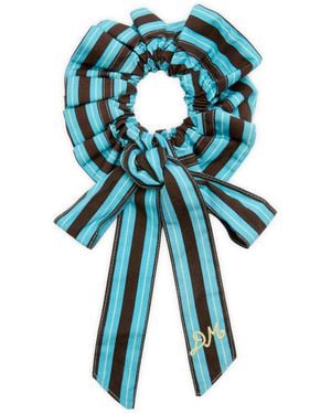 Damson Madder Garter Bun Wrap - Blue
