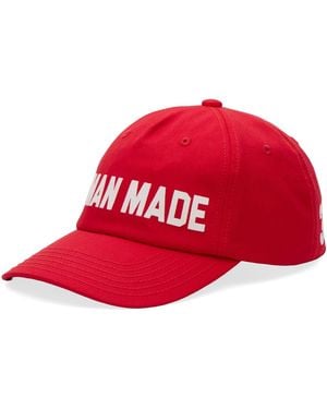 Human Made Logo 5 Panel Cap - Red