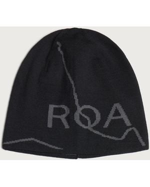 ROA Logo Wool Beanie - Black