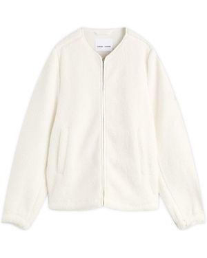Samsøe & Samsøe Saautumn Fleece Jacket - White