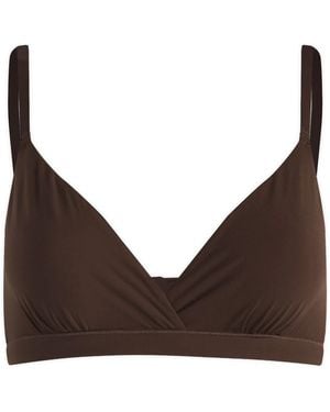 Skims Fits Everybody Crossover Bralette - Brown