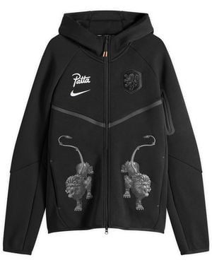 Nike X Patta Netherlands Tech Fleeze Hoodie - Black