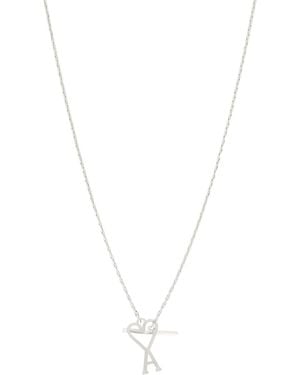 Ami Paris Brass Necklace - Metallic