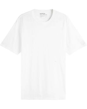 Nanamica Loopwheel Coolmax Jersey T-Shirt - White