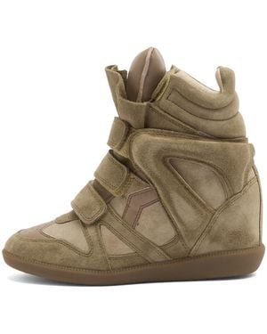 Isabel Marant Bekett High Top Trainers - Green