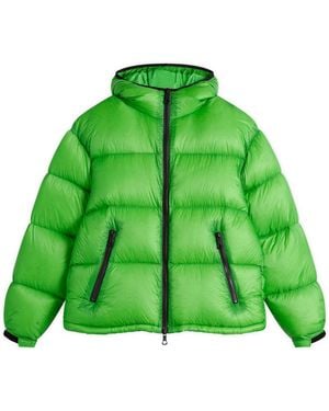 MKI Miyuki-Zoku Translucent Hooded Bubble Jacket Presented By End - Green