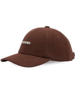 Jacquemus Logo Cap - Brown