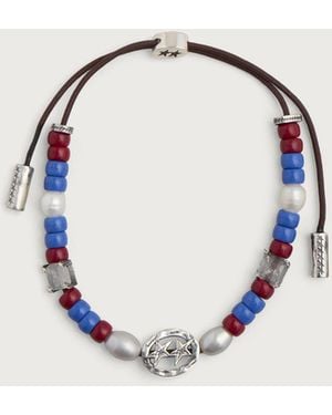 Twojeys Mediterranean Beaded Superstar Bracelet - Blue