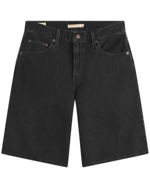 Levi's Levis Baggy Dad Jorts - Black