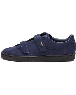 PUMA X Noah Suede Classic Velcro Trainers - Blue